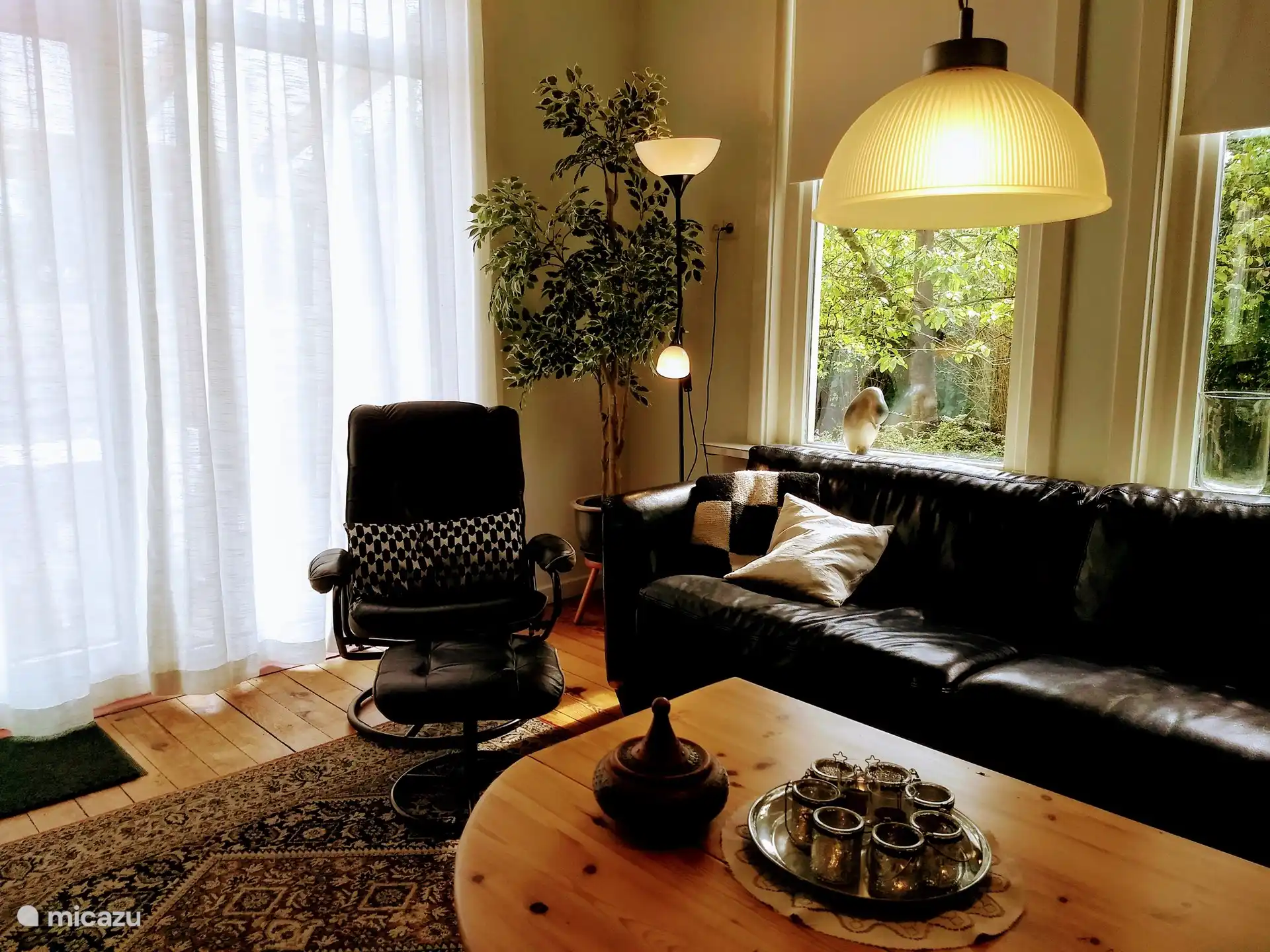 Sitzecke im Wohnzimmer