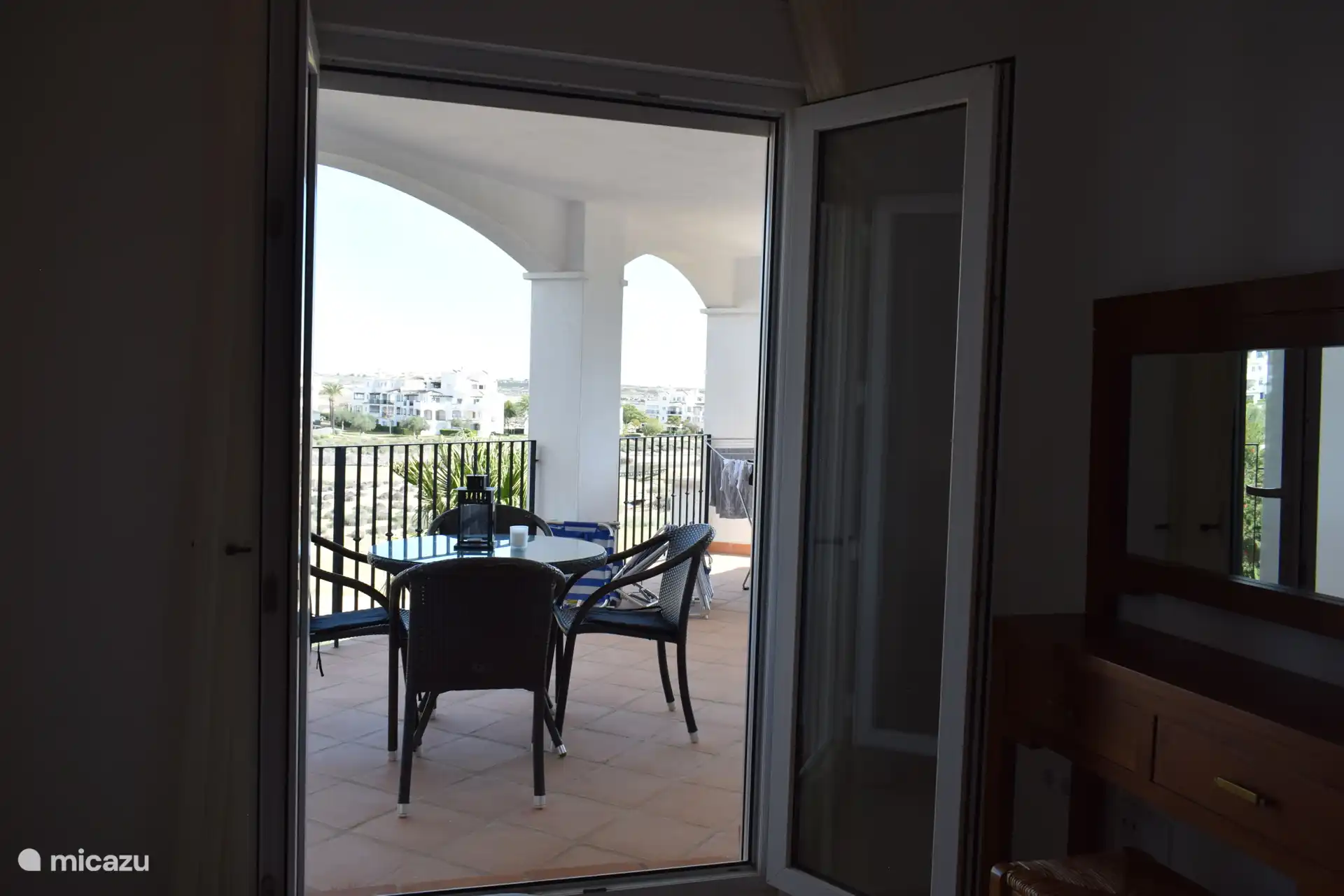 Vista desde el dormitorio - Terraza