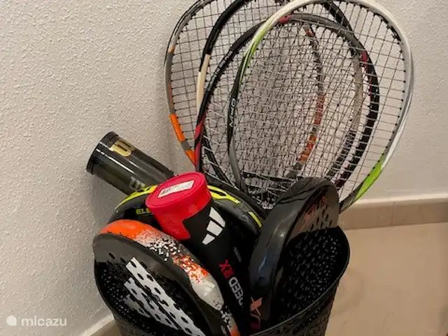 Casa Serena - Sucina en España, Costa Cálida, Sucina - apartamento Raquetas de tenis y pádel de uso gratuito