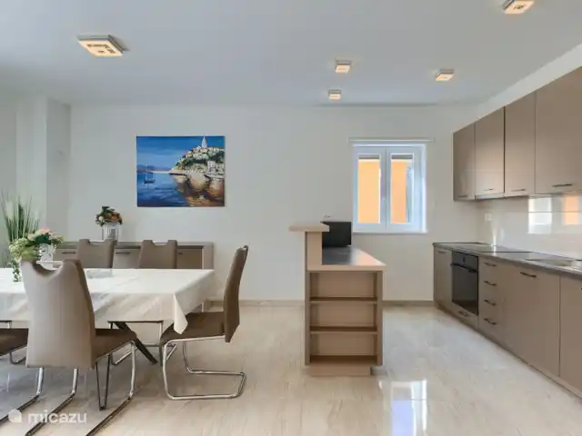 Villa Ripenda en Croacia, Istria, Labin - villa Mesa de comedor