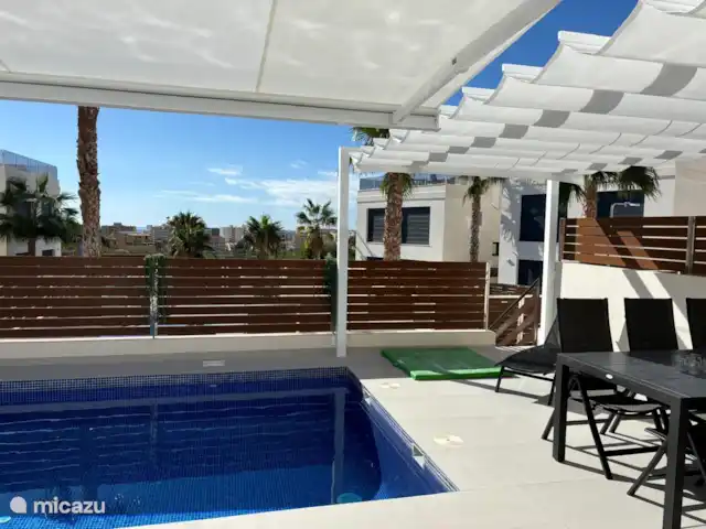 Luxe villa met prive-zwembad! huren in Spanje, Costa Blanca, Villajoyosa - villa Privezwembad met zonnescherm