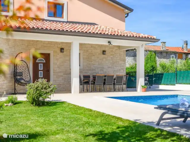 Villa SA-RA en Croacia, Istria, Brtonigla - villa veranda