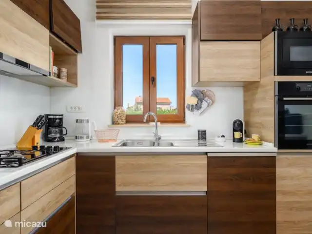 Villa SA-RA en Croacia, Istria, Brtonigla - villa cocina
