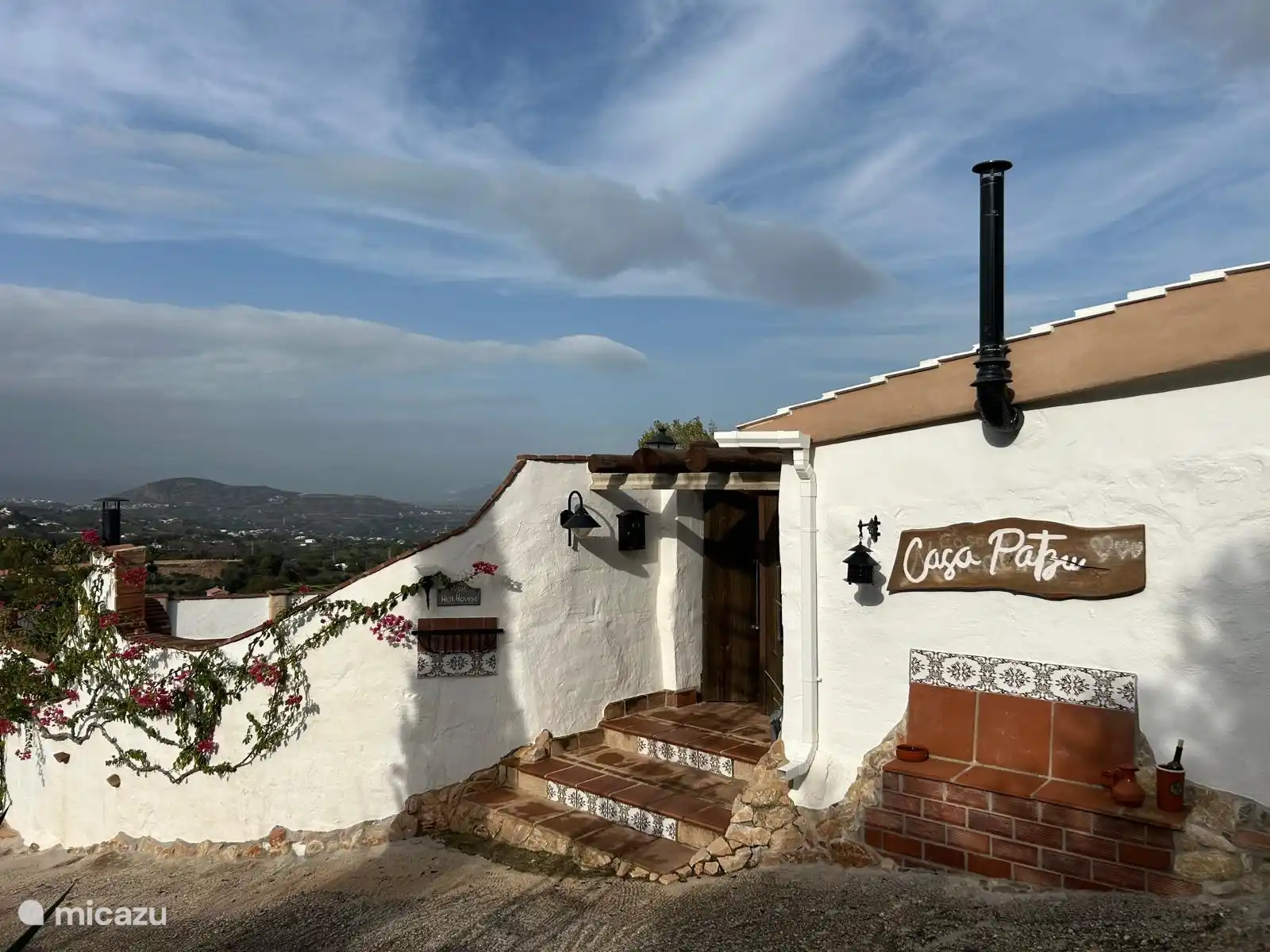 Winter sun, Spain, Andalusia, Alhaurín el Grande, finca Casa Patzu