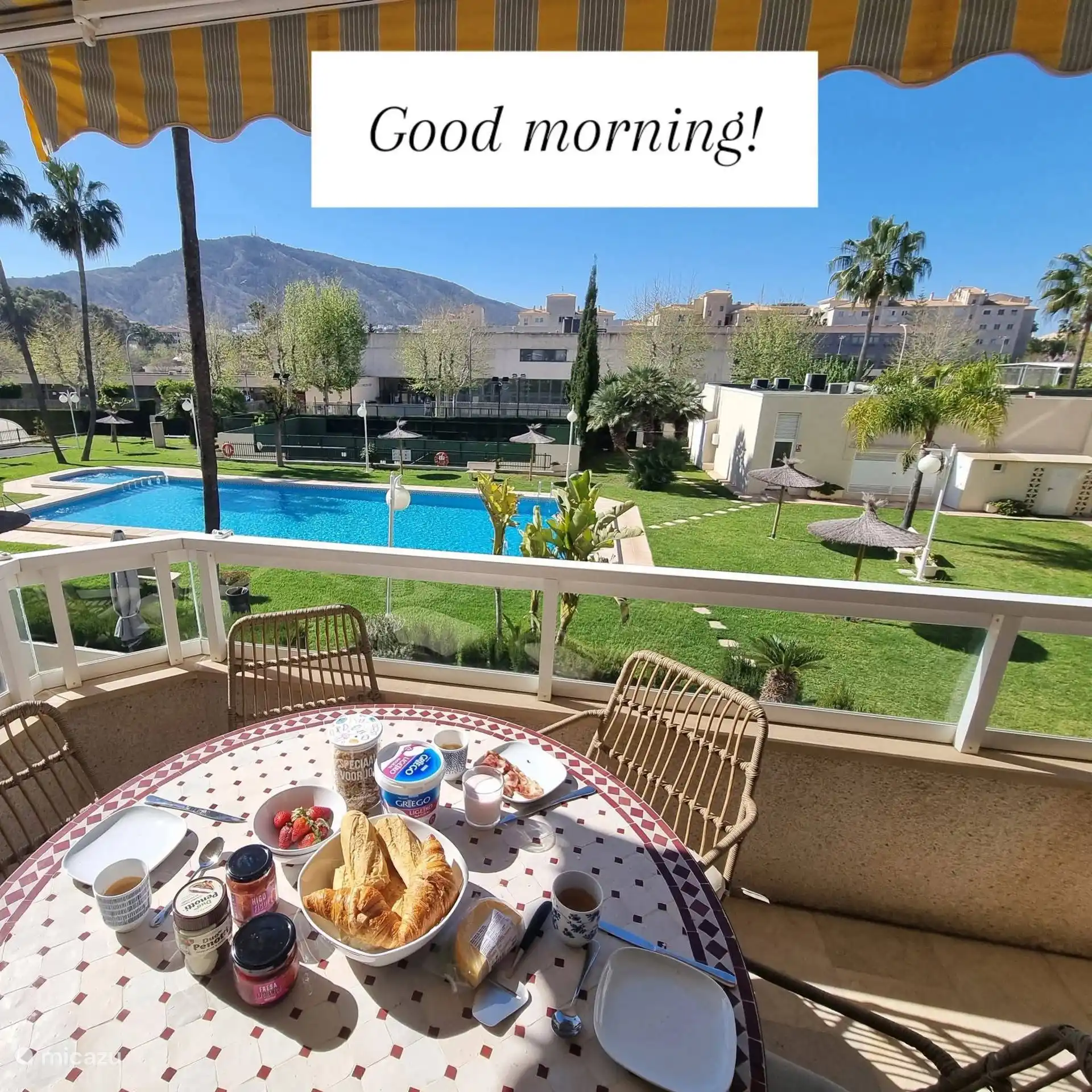 Séjour hivernal, Espagne, Costa Blanca, Albir, appartement Plage de 400m + terrain de padel + 2 piscines