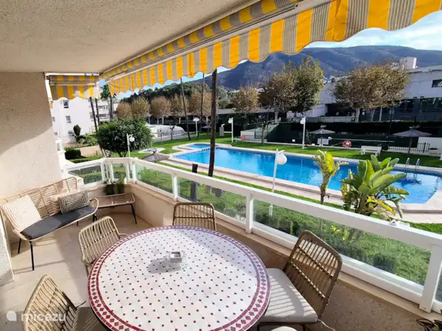 Plage de 400m + terrain de padel + 2 piscines | Espagne, Costa Blanca, Albir - appartement Balcon