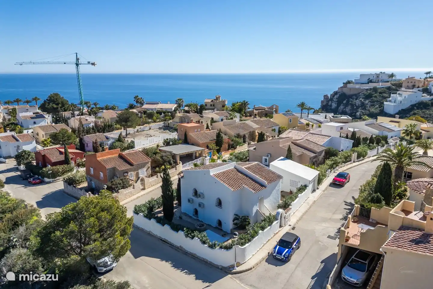 On the corner of the street