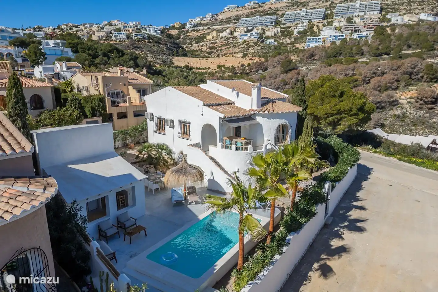 On the corner of the street