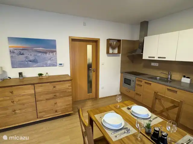Apartman Pod Mramorovym vrchem | République Tchèque, Olomouc, Lipová-lázně - appartement Cuisine