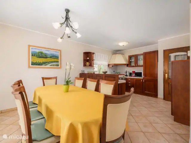 Villa Sara en Croacia, Istria, Porec - villa Cocina + Mesa de comedor