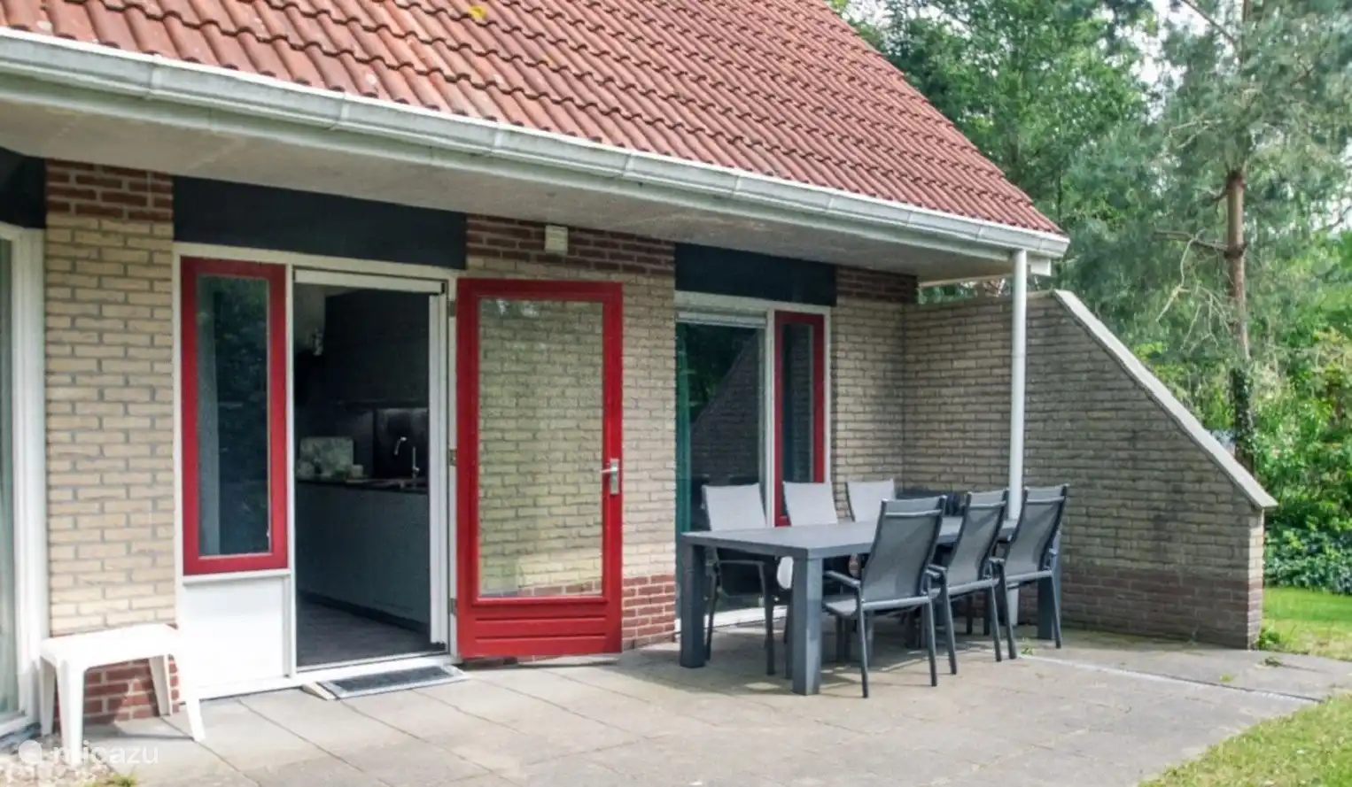 Berg & Bos Haus B&B13, die Terrasse