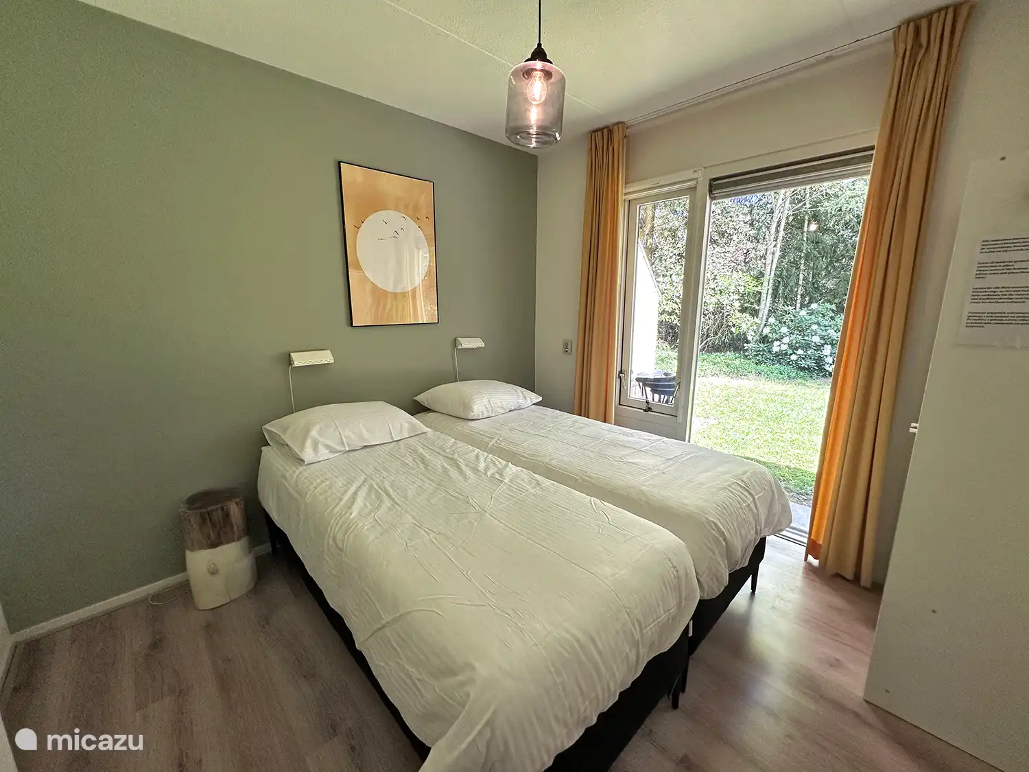 Chambre 1 au rez-de-chaussée Buitenplaats, Berg en Bos, cottage 43