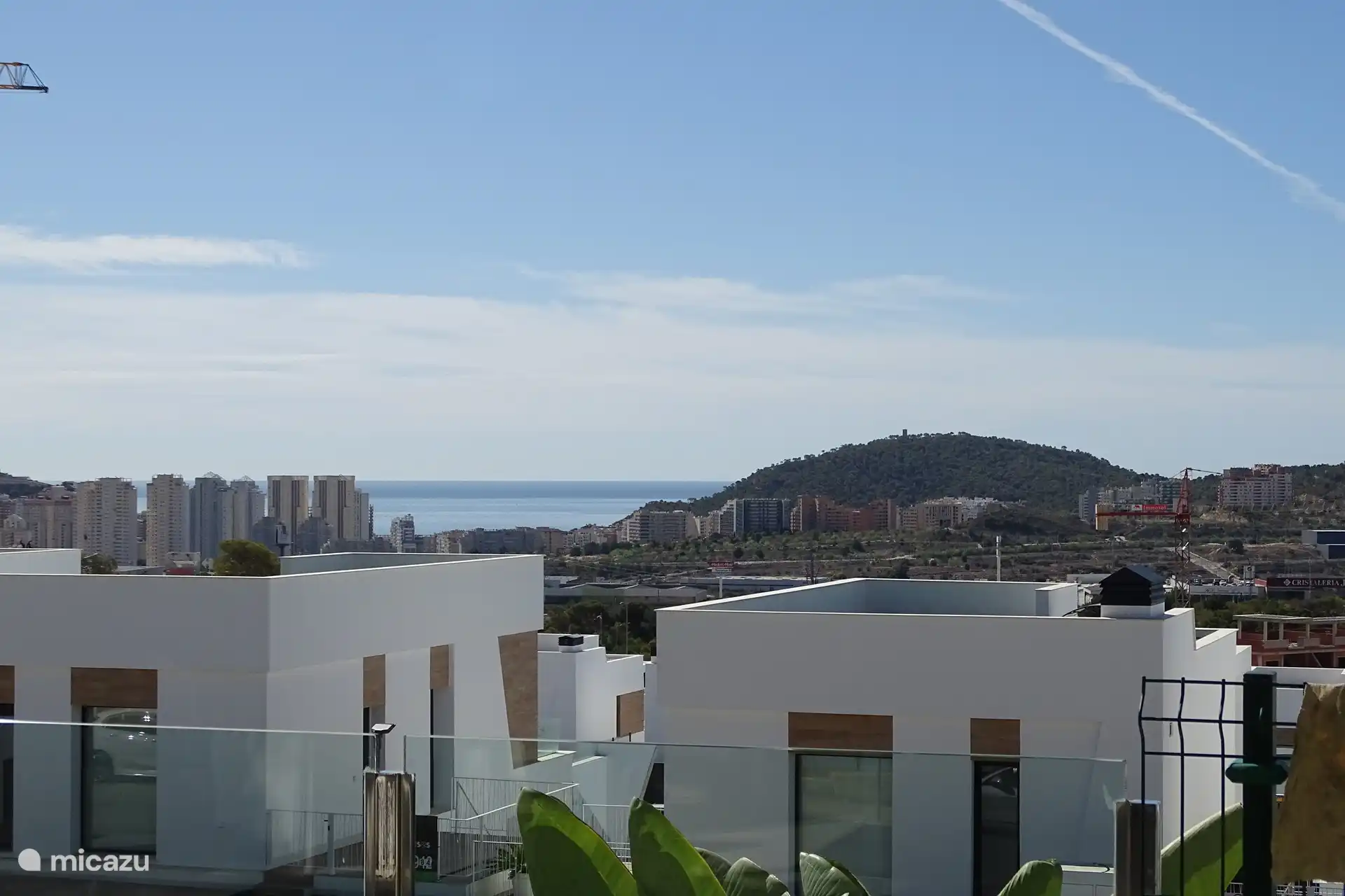 Vista al mar desde la terraza