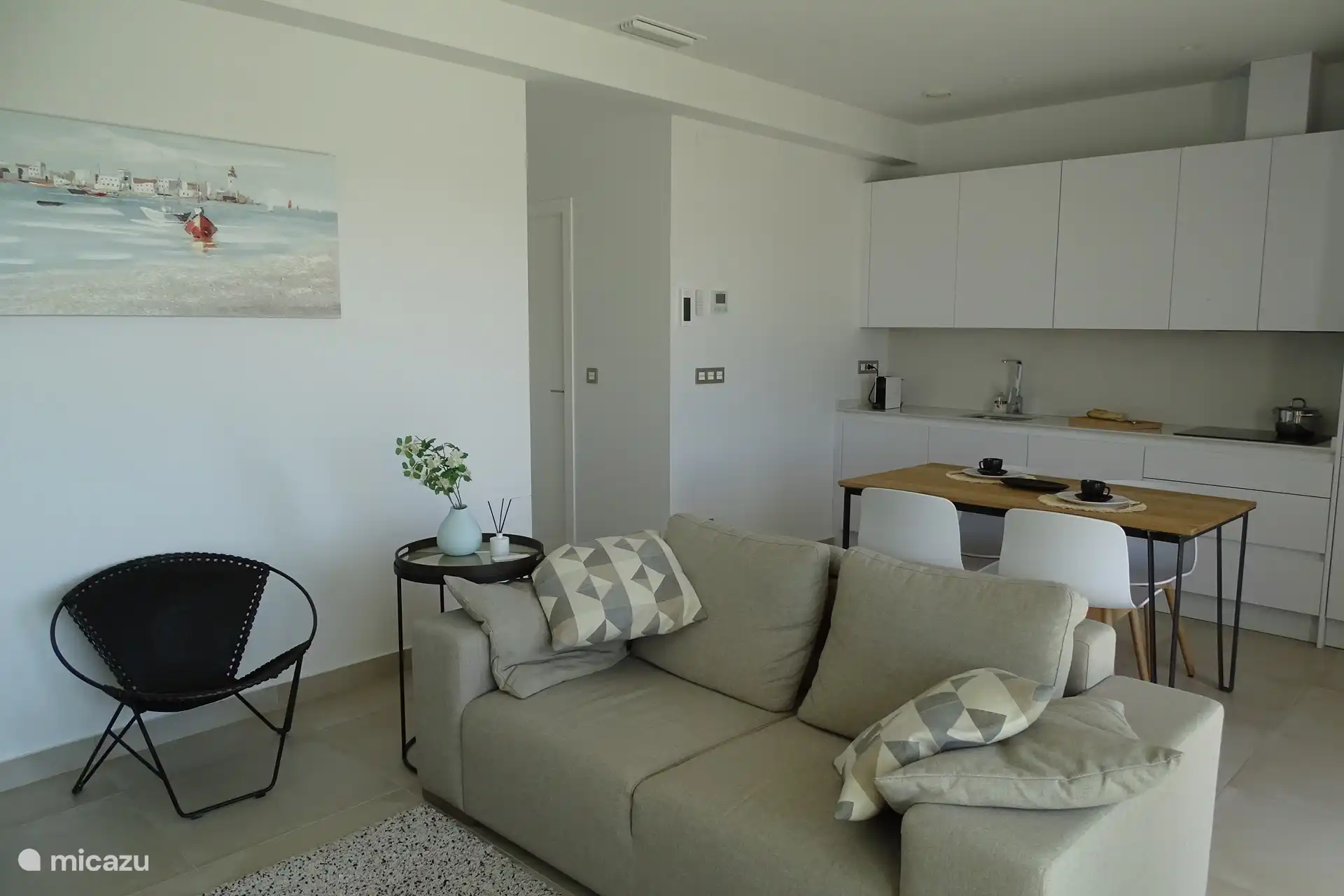 Sala de estar y cocina