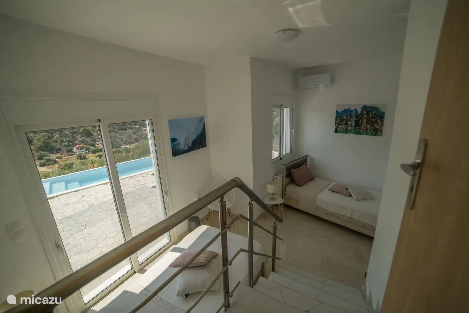 3ème chambre avec 2x lit simple 100x200