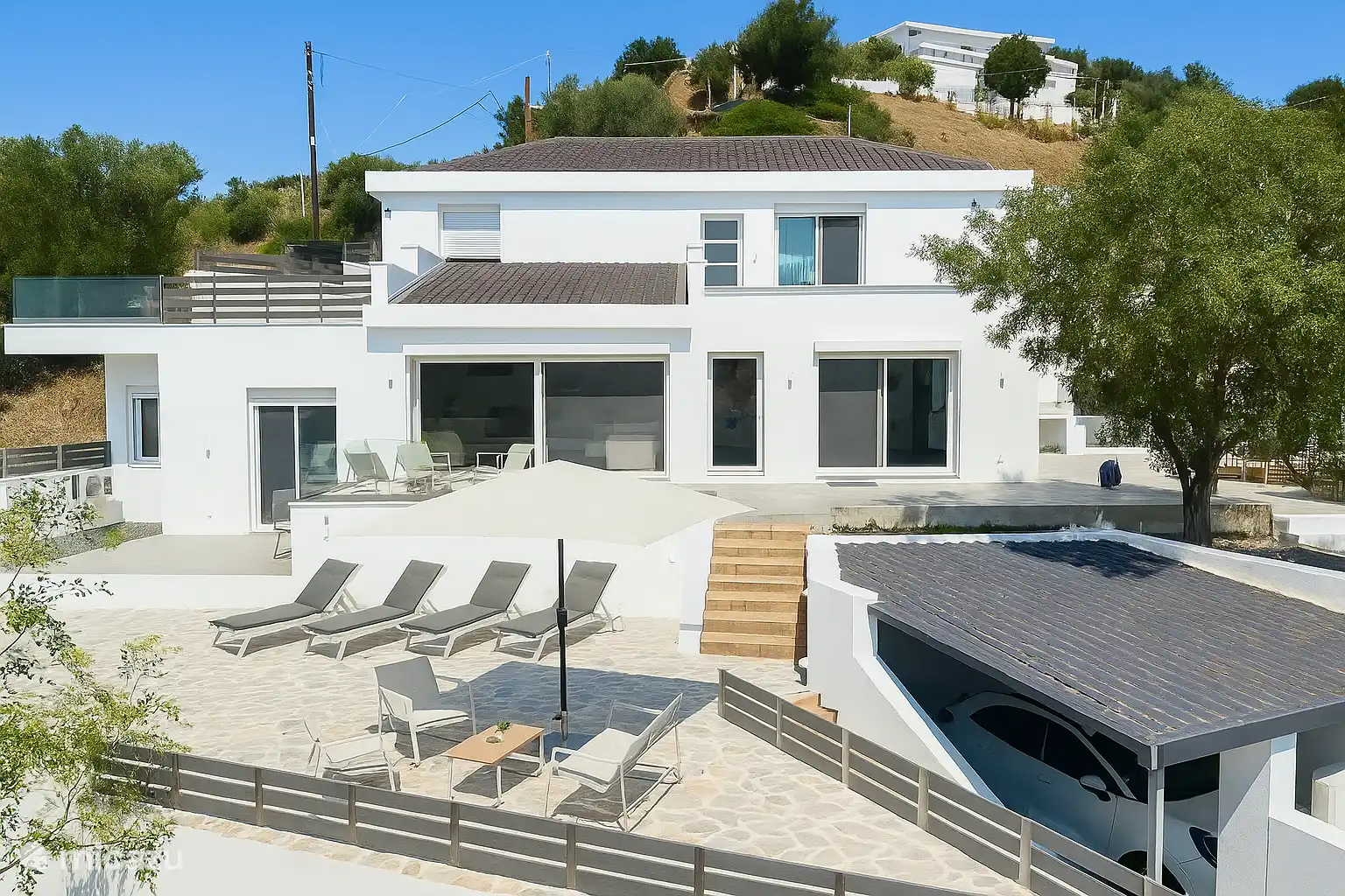 Location de Vacances Grèce, Égine, Salamina, villa - Oneiros