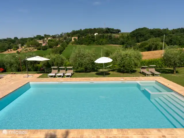 Maison de campagne de Collerovere  | Italie, Marche, Sant'Angelo in Pontano - villa La piscine