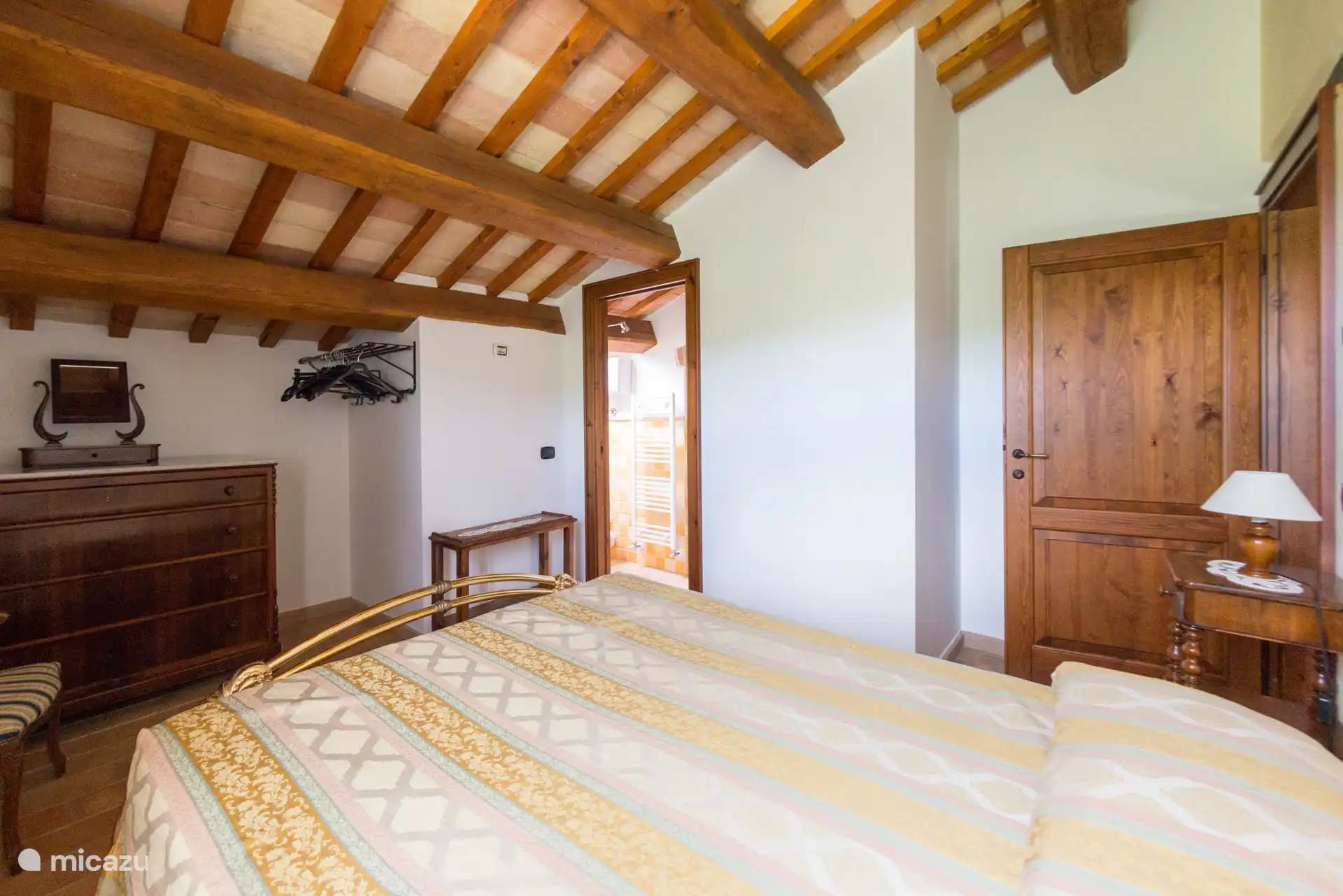 Schlafzimmer 4, Doppelbett und eigenes Bad