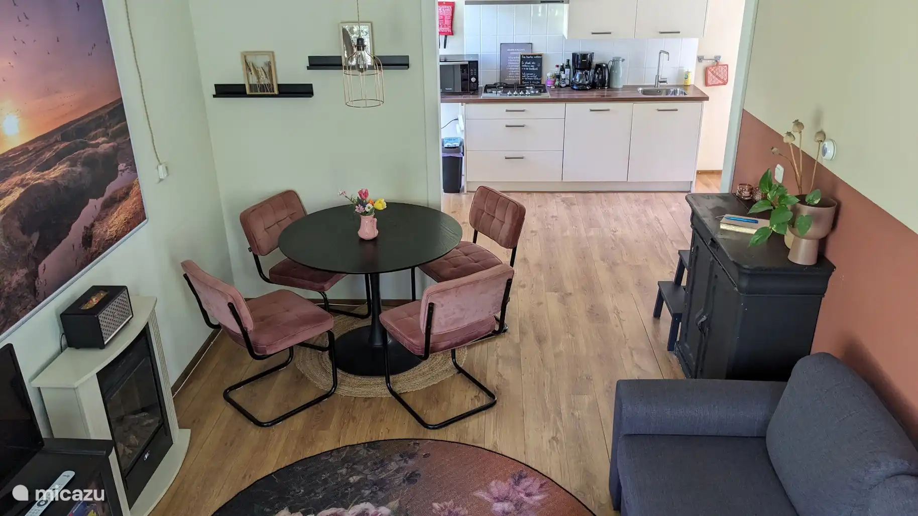 Essbereich und Küche