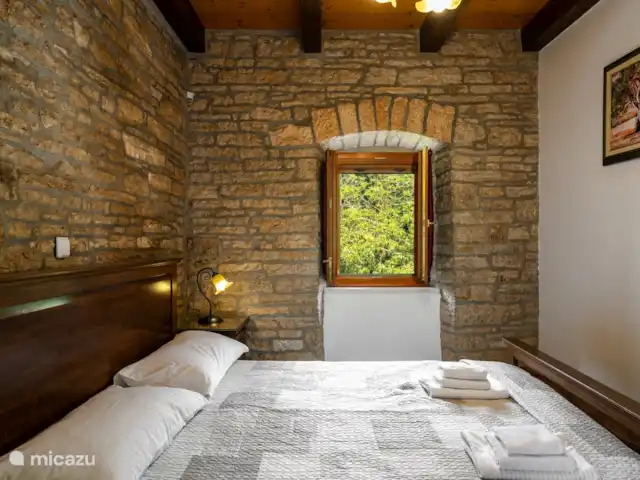 villa en Croacia, Istria, Zminj – Villa Stauri dormitorio