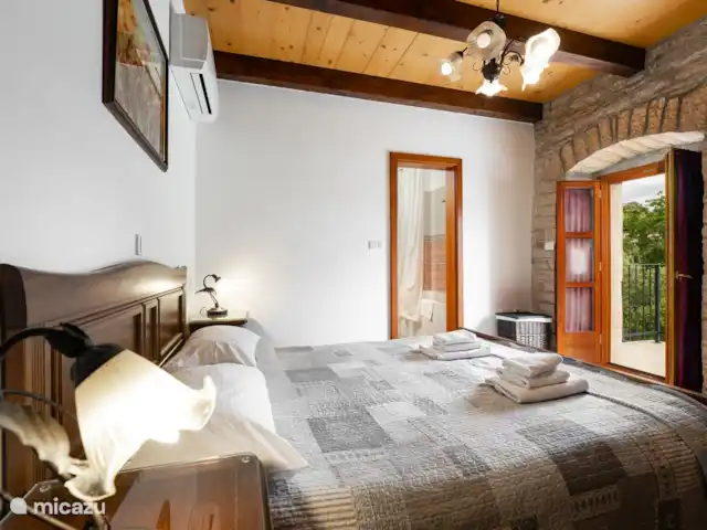villa en Croacia, Istria, Zminj – Villa Stauri dormitorio