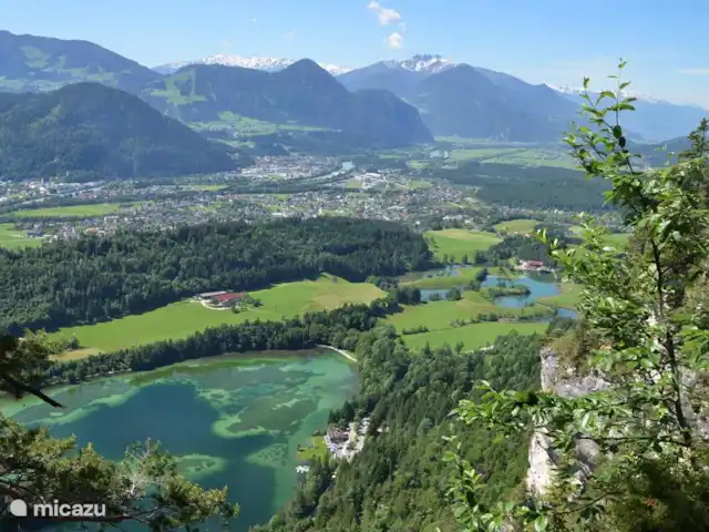 Location de Vacances Autriche, Tyrol, Radfeld, maison de vacances - Maison d’hôtes Inntal Vue sur la via ferrata du Reintalersee Alpbachtal