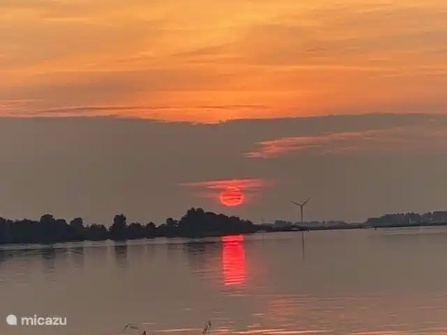 Lakehouse 1 | Pays-Bas, Frise, Elahuizen - maison de vacances Coucher de soleil