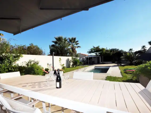 Zwemmen, Frankrijk, Pyrénées-Orientales, Pia, vakantiehuis In de buurt van het strand van Torreilles