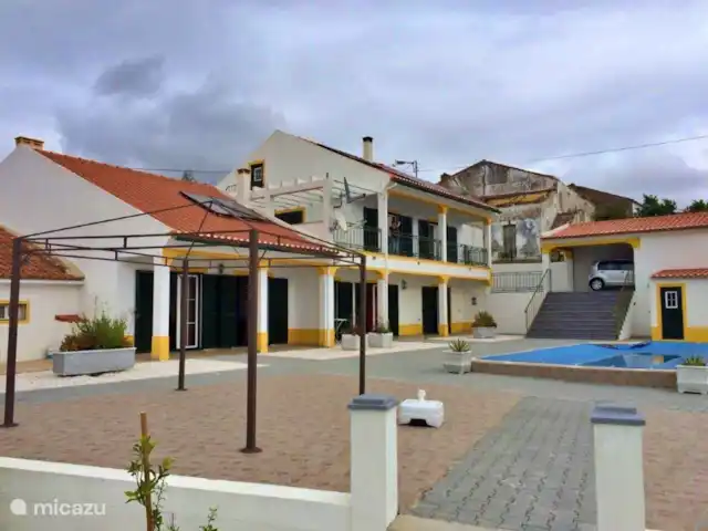 Location de Vacances Portugal, Portalegre, Figueira e Barros, villa - Piscine Casa Heechhiem pour 6 personnes Jardin / Terrasse