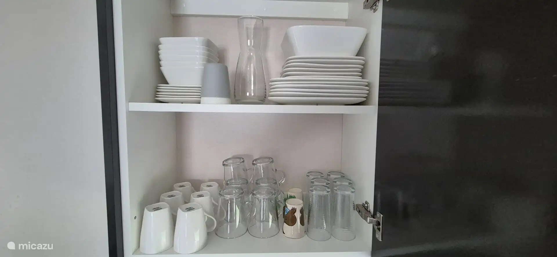 Vaisselle entièrement équipée dans un chalet dans la Veluwe