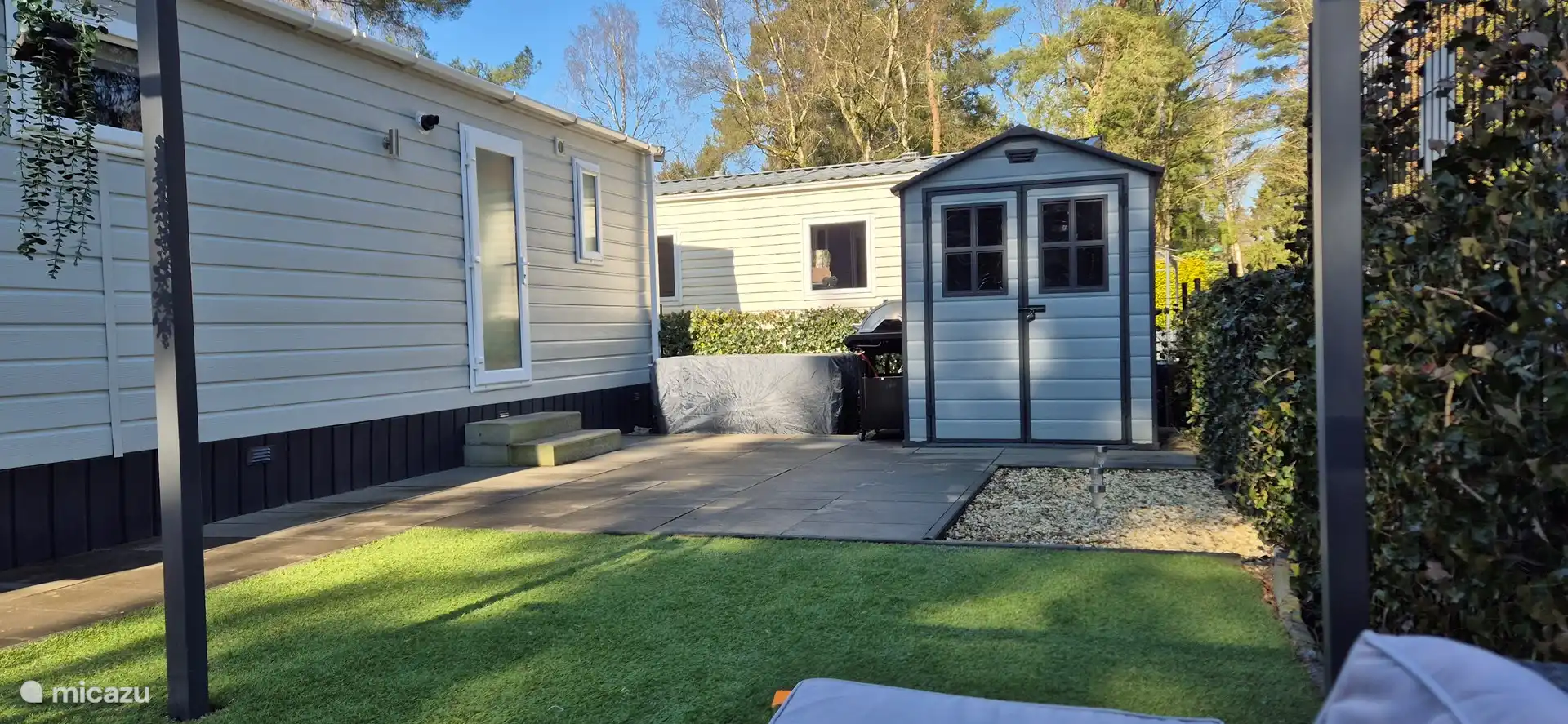 Maison de vacances avec WiFi gratuit, smart TV et Netflix, au milieu de la nature de Veluwe.