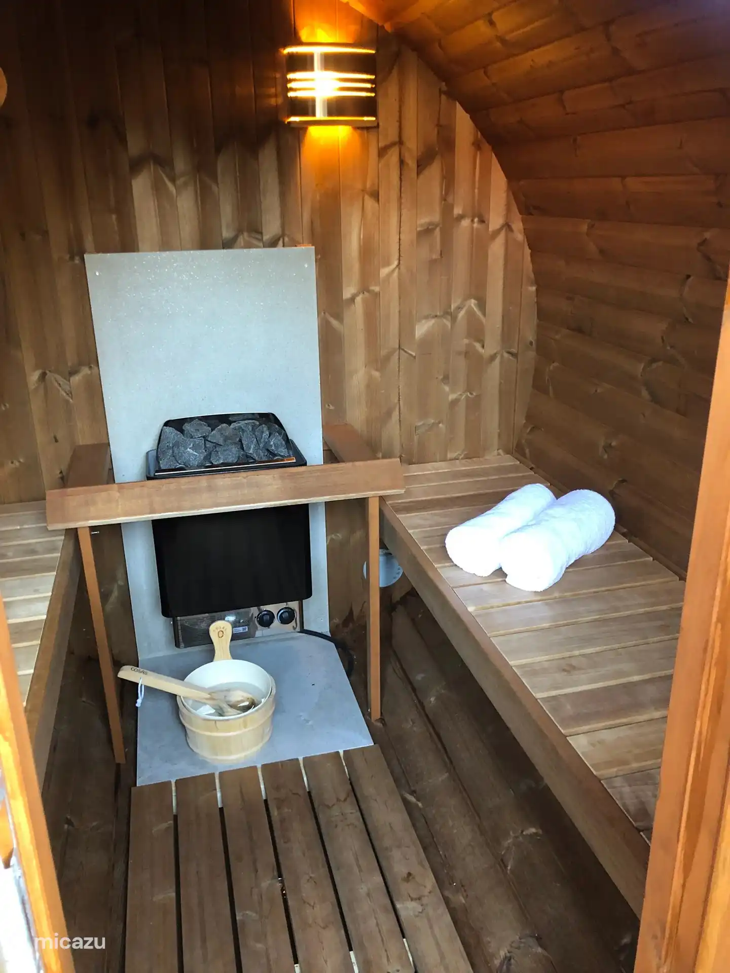 Sauna tonneau