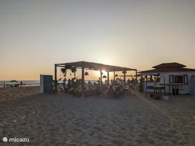Casita de la Luz con piscina en España, Andalucía, Vejer de la Frontera - casa vacacional El Palmar bailando en la arena