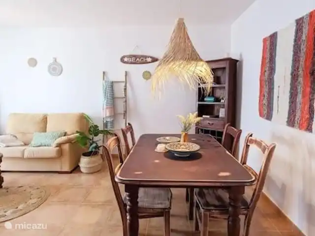 Casita de la Luz con piscina en España, Andalucía, Vejer de la Frontera - casa vacacional Comedor