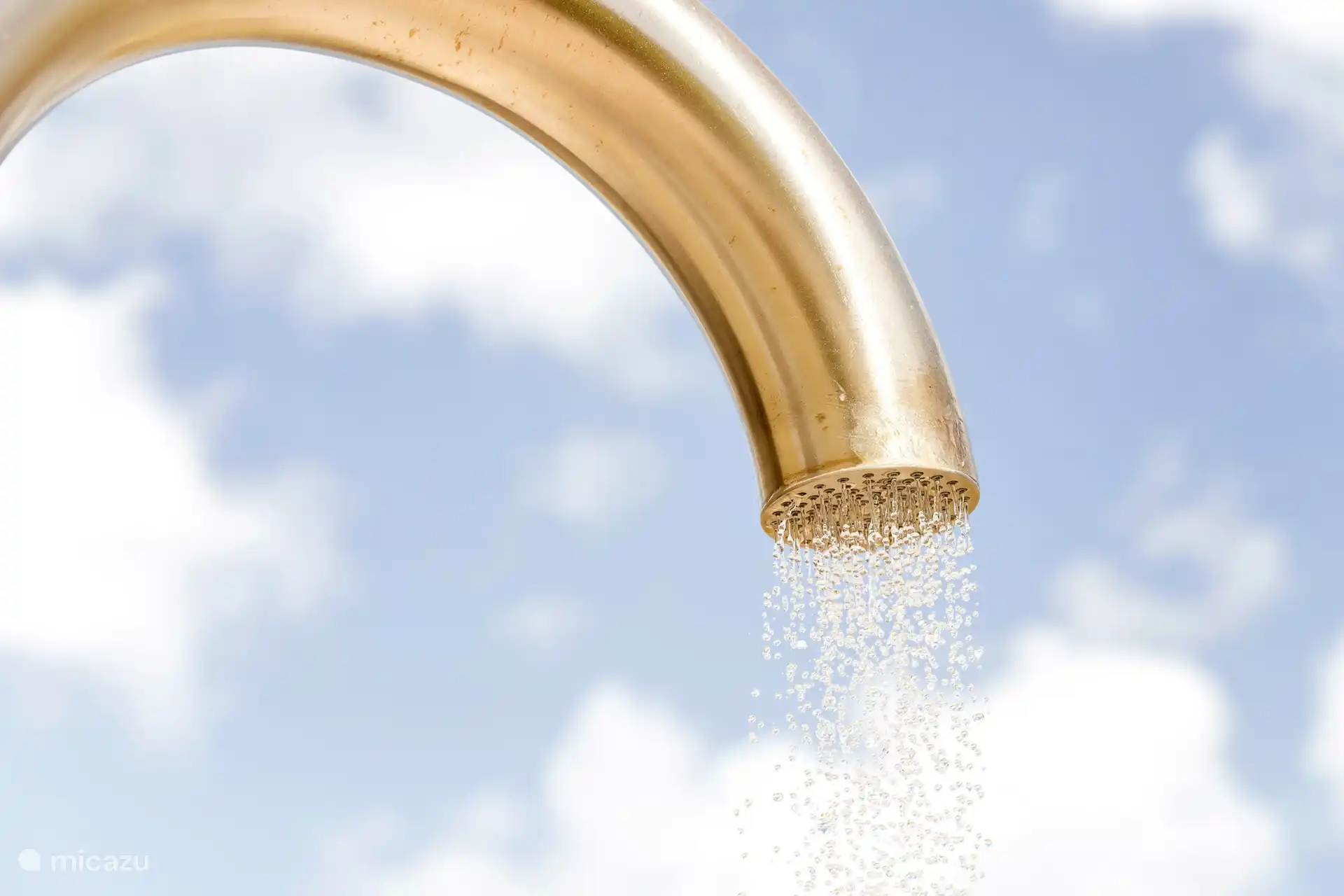 Ducha exterior de lujo