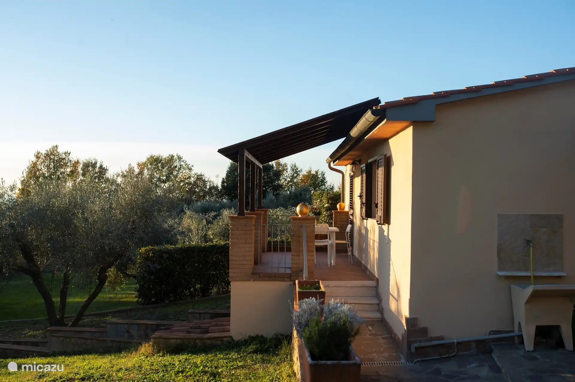 Il Melograno, zwischen Hügeln und Meer in Italien, Toskana, Guardistallo - Appartement