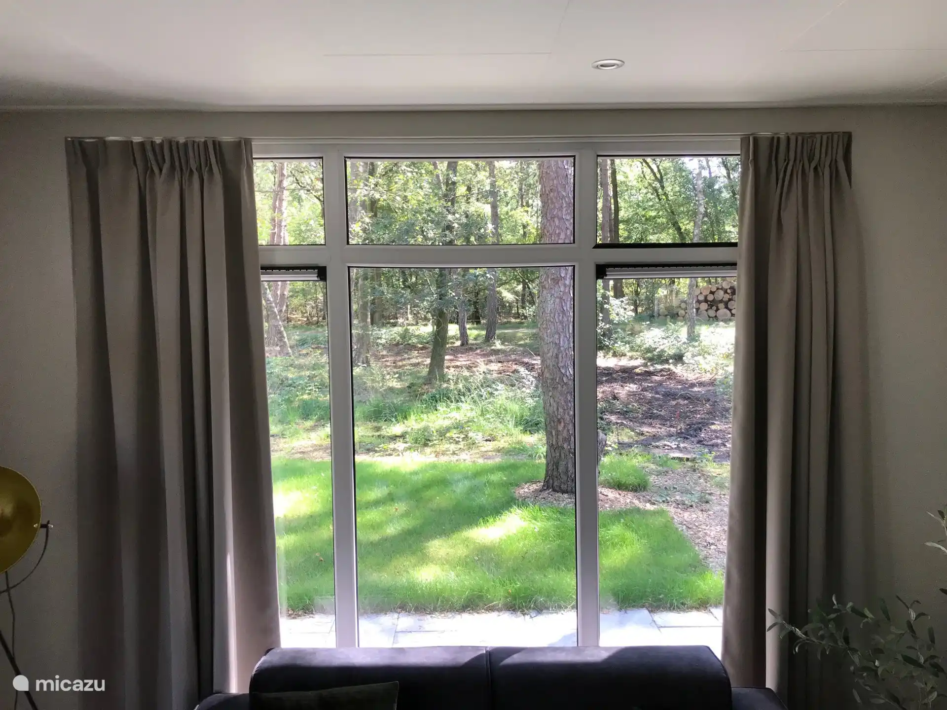 uitzicht vanuit de kamer