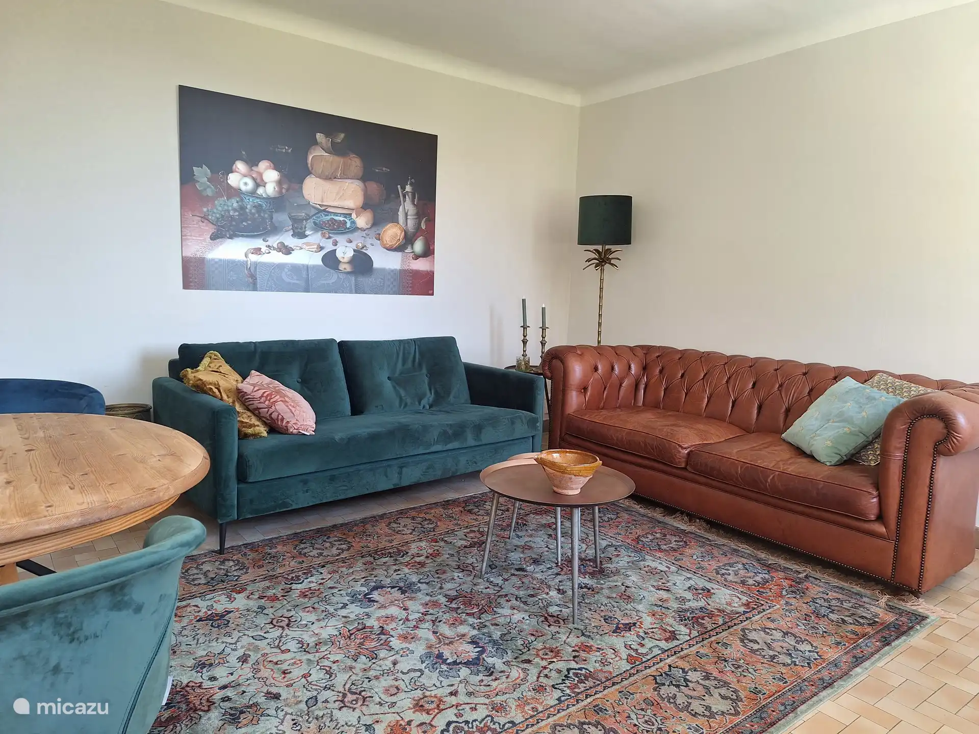 de woonkamer