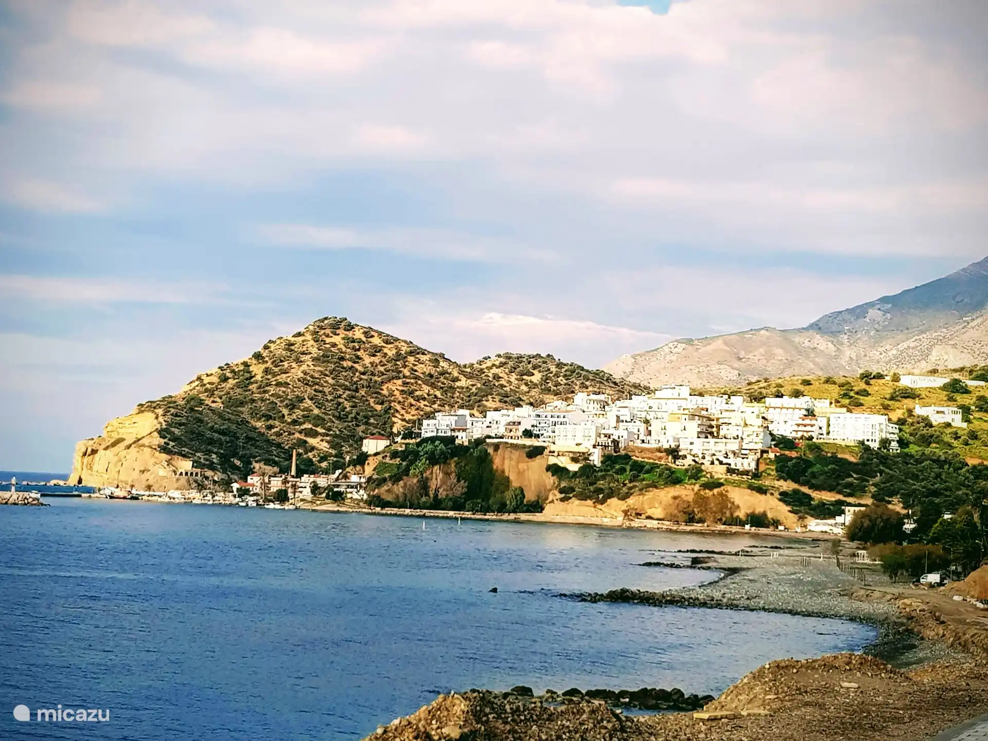 Het dorp Agia Galini, Kreta