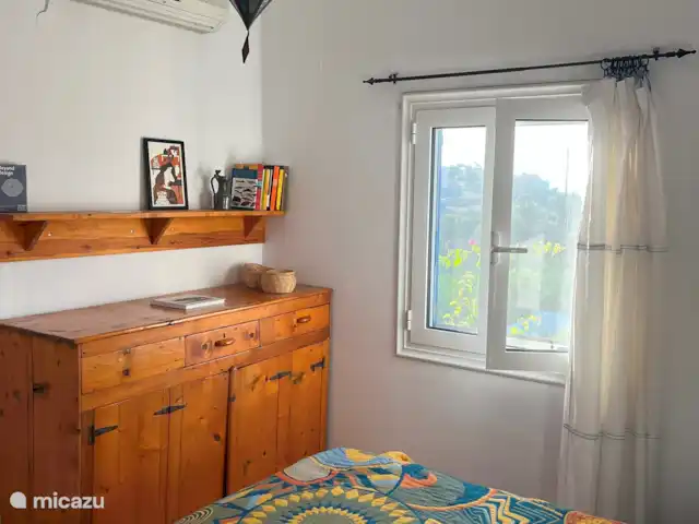 Olivar Villa Serenity en Grecia, Creta, Agia Galini - villa Dormitorio con cama doble en la 1ª planta