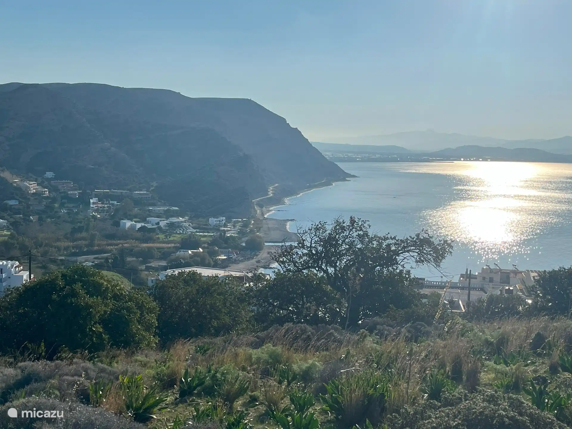 Het strand van Agia Galini