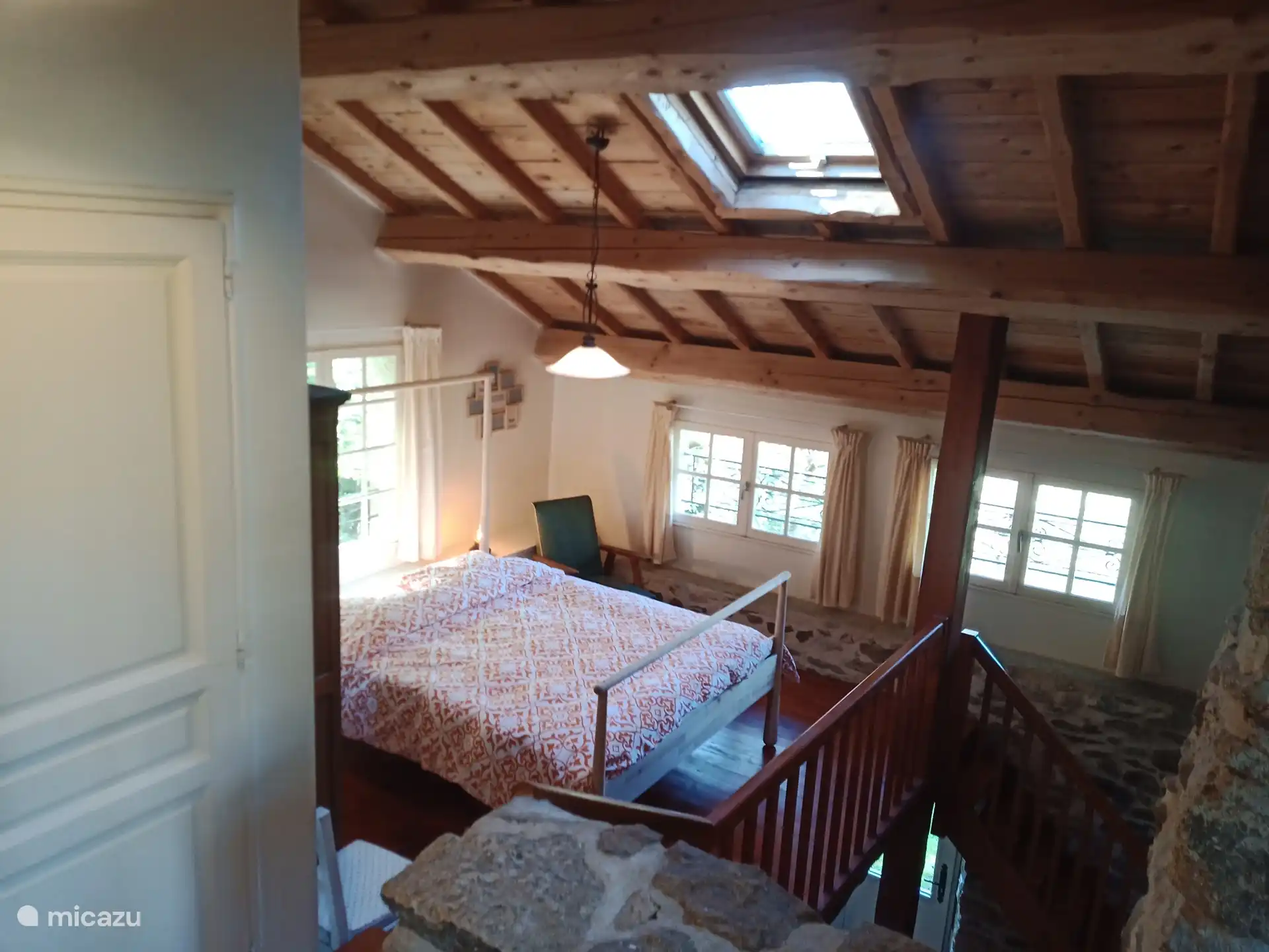 Slaapgedeelte op eerste verdieping