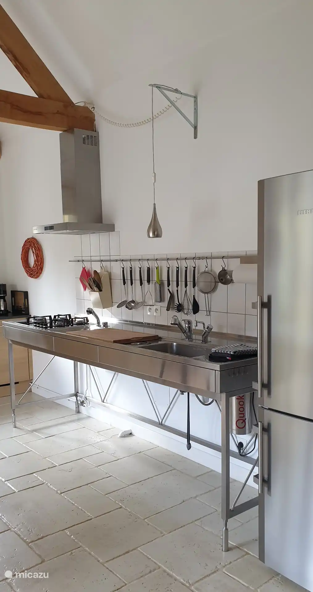 The equipped kitchen for cooking enthusiasts