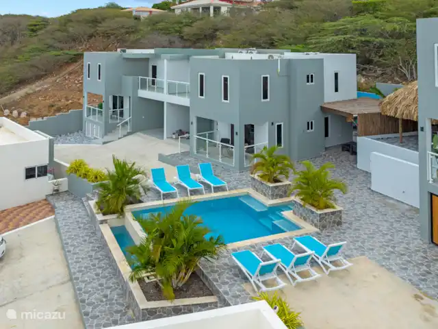 Casa Tortuga | Curaçao, Banda Abou (ouest), Big Mountain - maison de vacances Belle piscine dans une belle maison