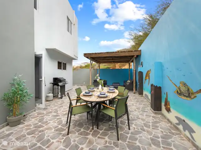 Casa Tortuga | Curaçao, Banda Abou (ouest), Big Mountain - maison de vacances Dîner convivial