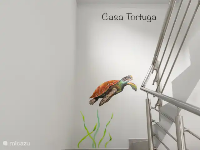 Casa Tortuga | Curaçao, Banda Abou (ouest), Big Mountain - maison de vacances Escalier jusqu’au sommet