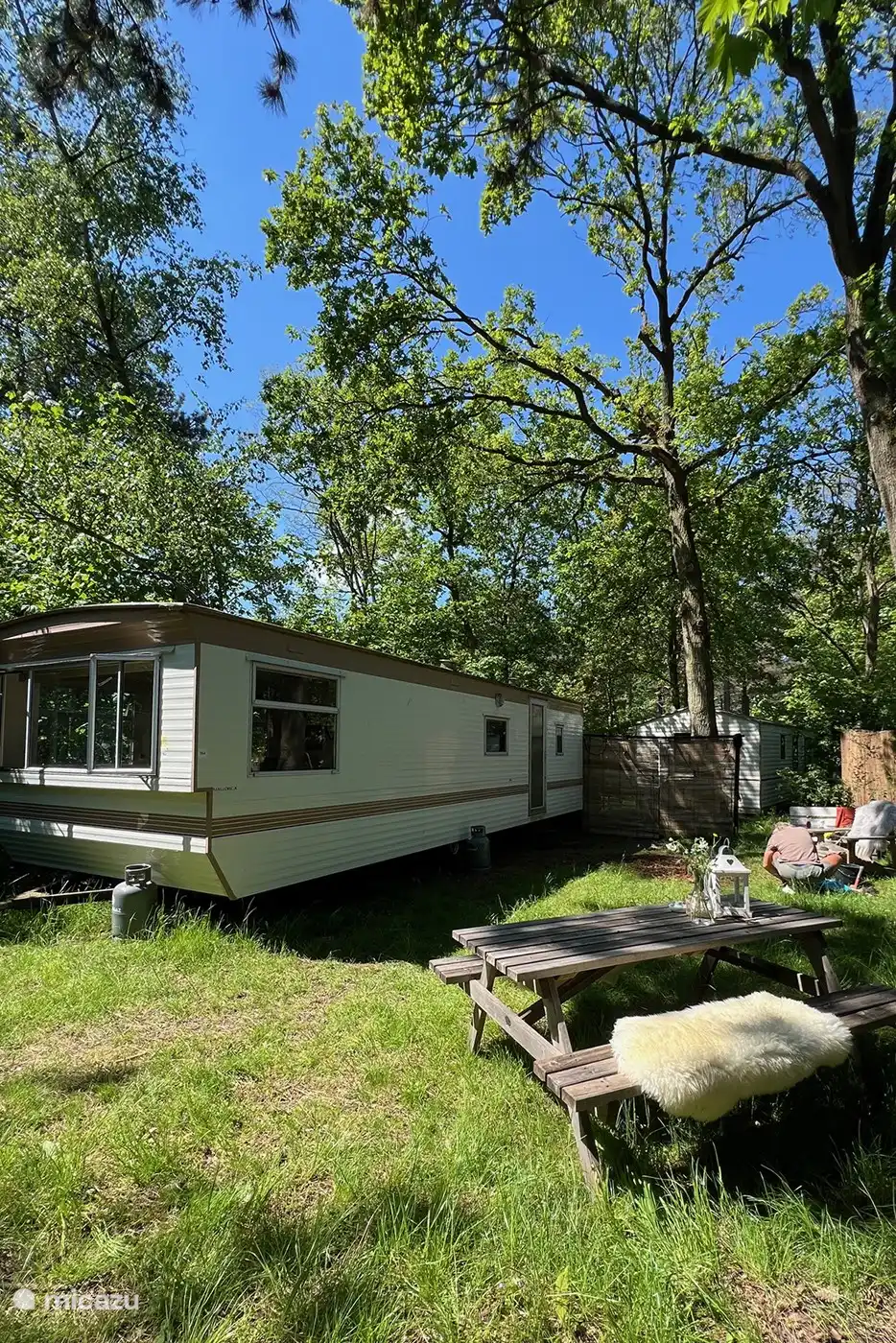 mobil-home, Limmen, Hollande du Nord, Pays-Bas - Mobil-home à Bakkum