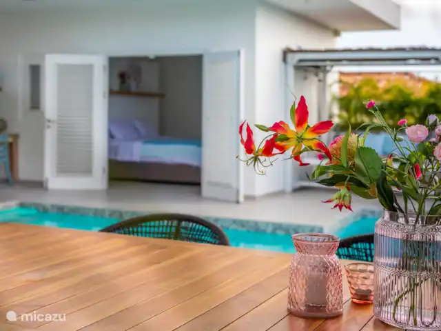 Curaçaovilla de rêve | Curaçao, Banda Ariba (est), Jan Thiel - villa Piscine et chambre