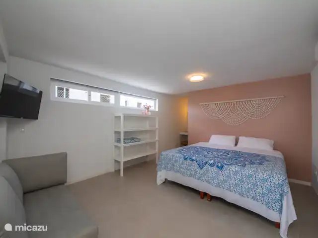 Curaçaovilla de rêve | Curaçao, Banda Ariba (est), Jan Thiel - villa Appartement double au rez-de-chaussée avec lit king size