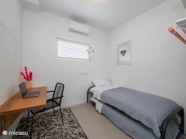 Curaçaovilla de rêve | Curaçao, Banda Ariba (est), Jan Thiel - villa Quatrième chambre avec lit gigogne pour les jeunes enfants